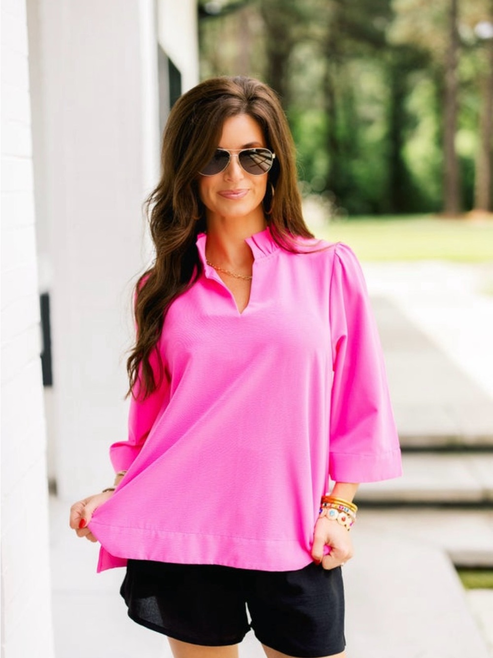 NWT Jodifl pink blouse